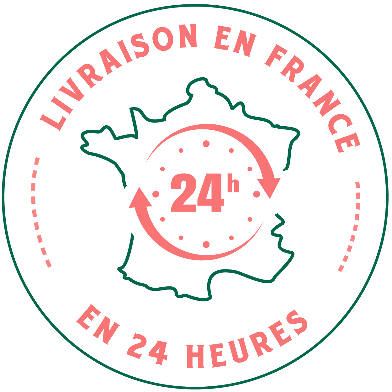 Livraison en France sous 24 heures